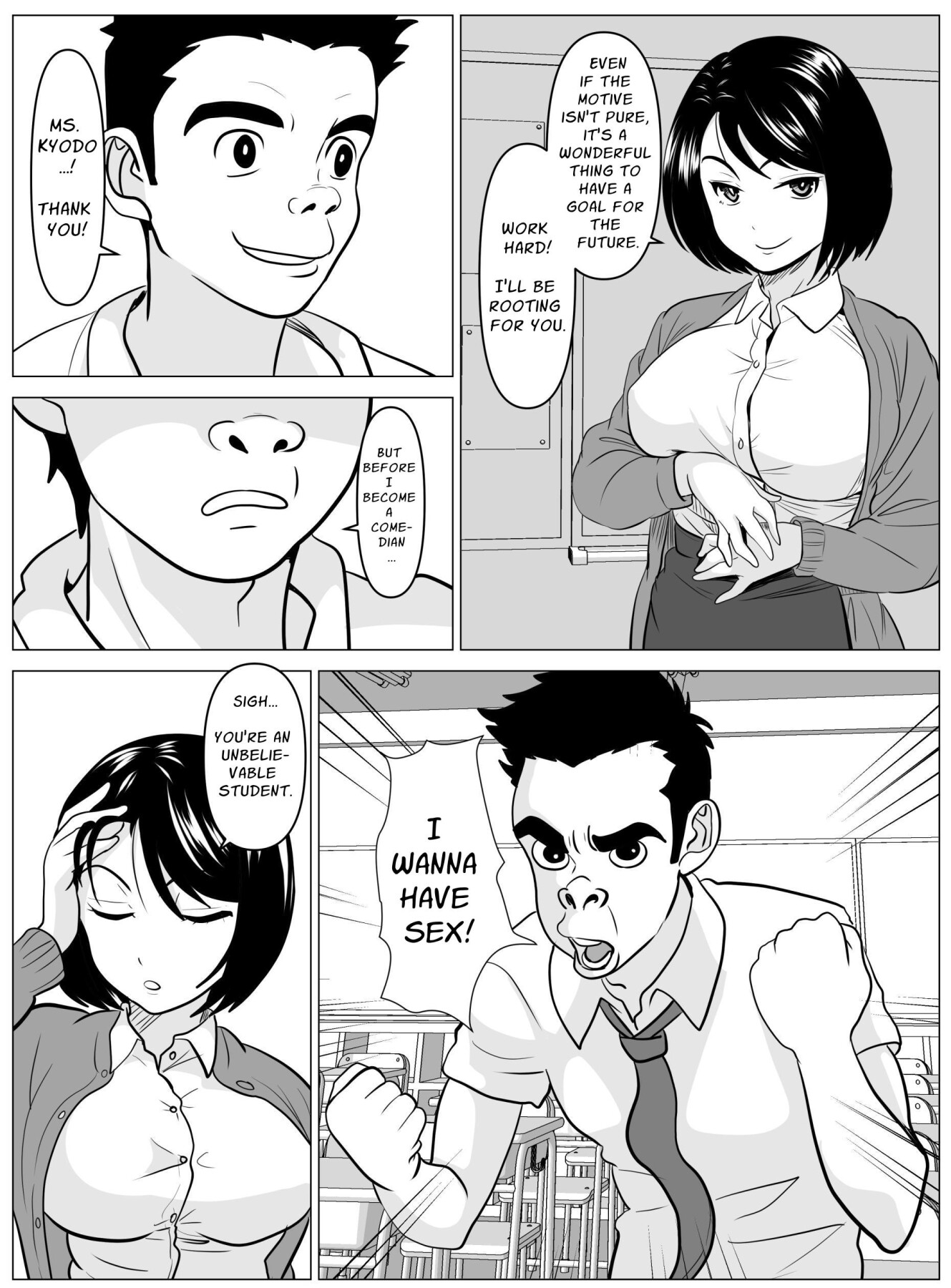 Hentai Manga Comic-Sensei Will Help You Graduate Virginity-Read-7